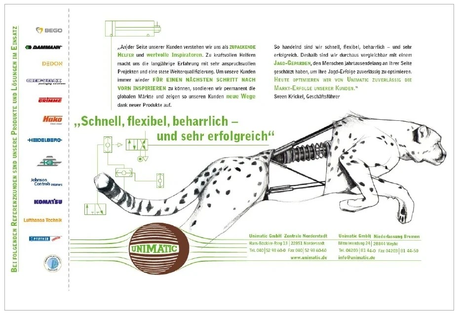 Ein Beispiel für visuelles Storytelling - Projekt-Unimatic