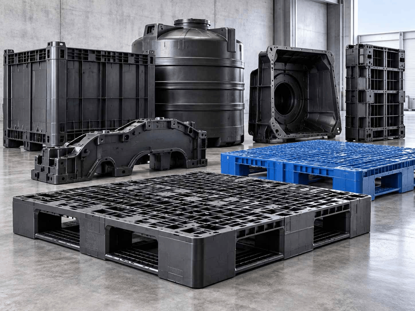 Plastic Pallets & Large Components