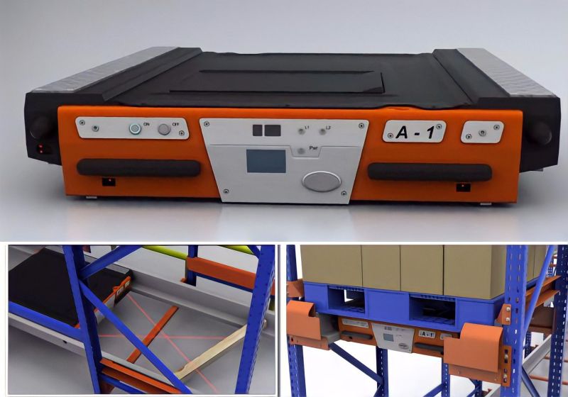 Radio Shuttle Racking System - Gradient Patterns - Elegant High Resolution Collection