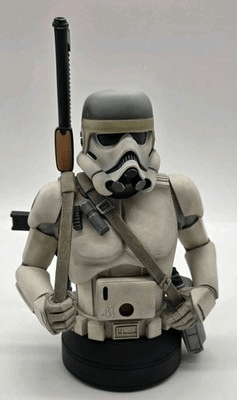 STAR WARS Sand Trooper Concept Paint Master PROTOTYPE Statue Bust Diamond Select
