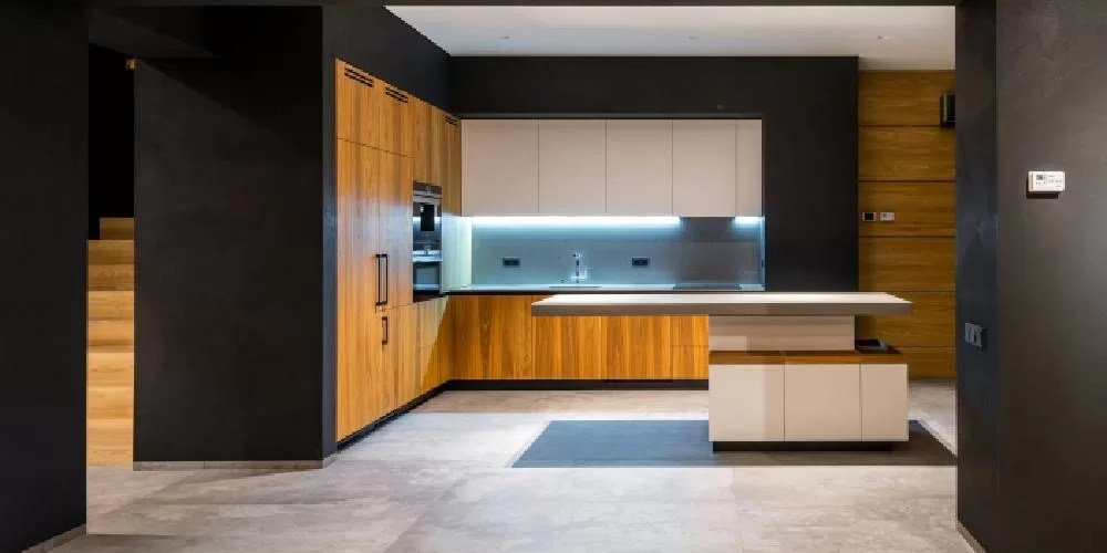 Creative renovated basement