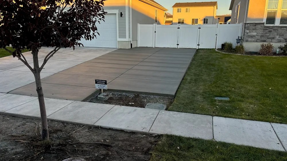 Concrete slab project in Ogden