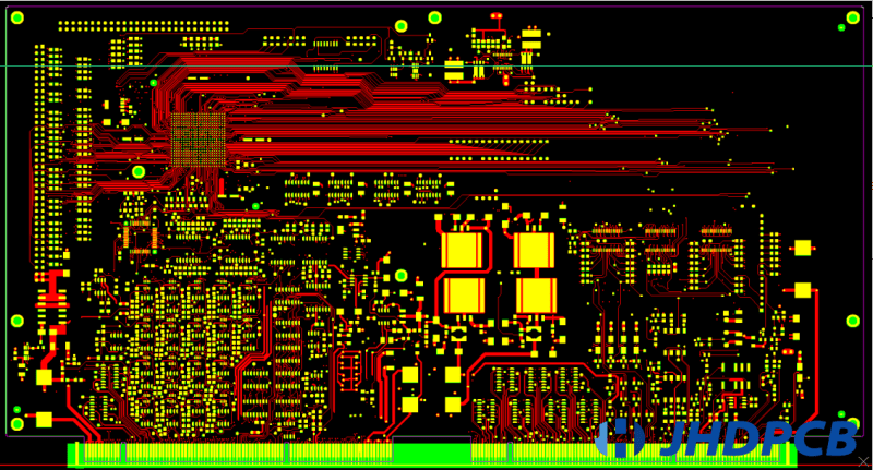 A Detailed Guide To Pcb Layout Design Pcb Hero - Perfect Geometric Image - HD