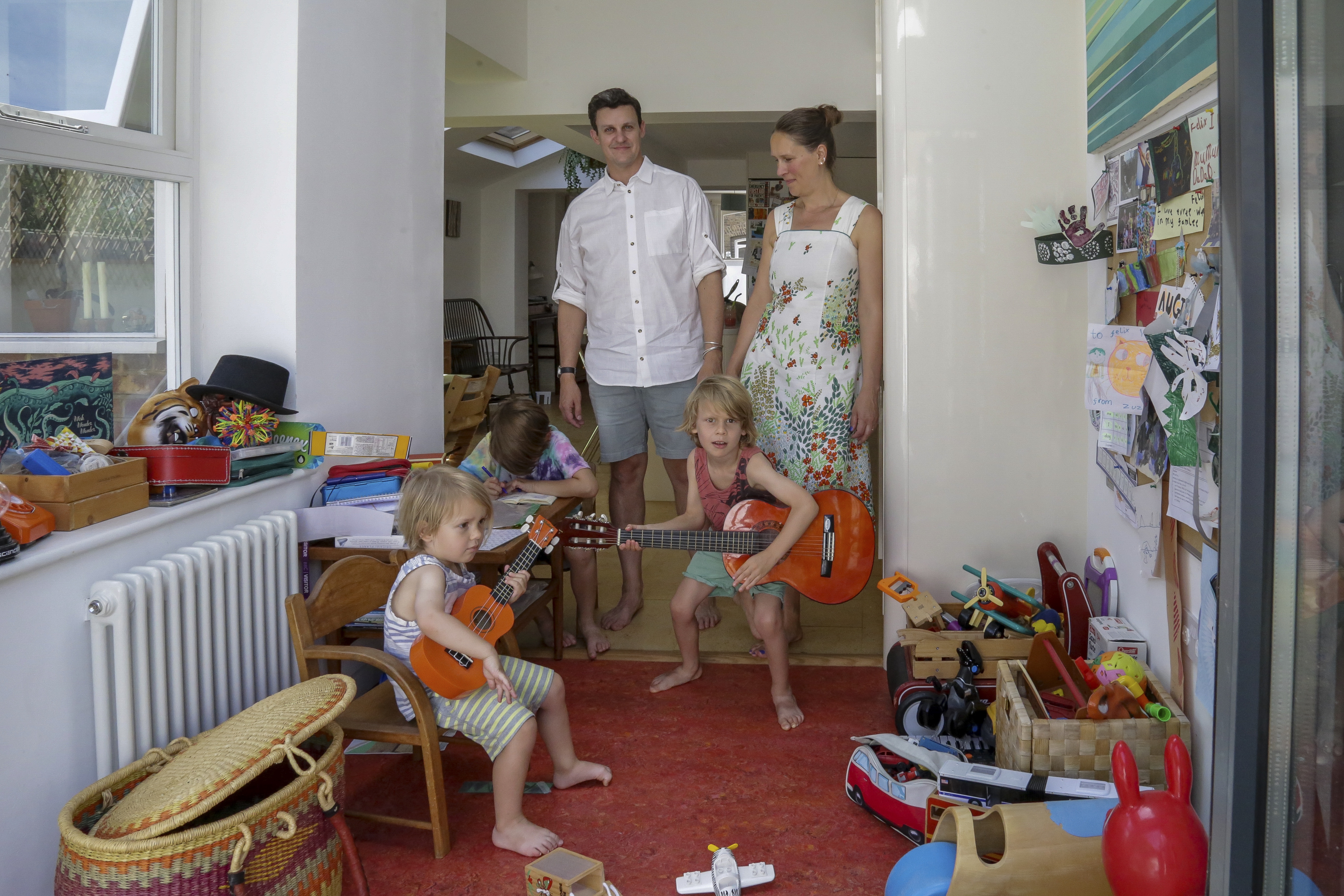 Photo from "Home Life" photographic documentary by Marie Sleigh
