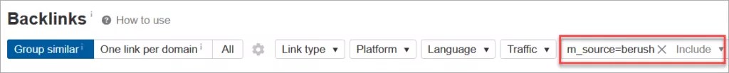 Ahrefs查Semrush外链