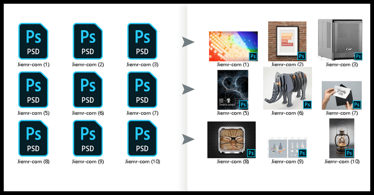 PSD檔案縮圖正常顯示