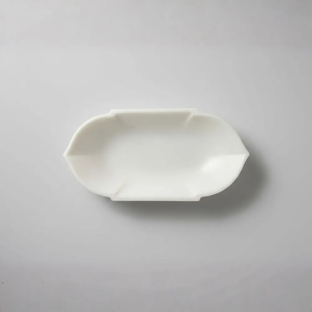 White Boat Tray