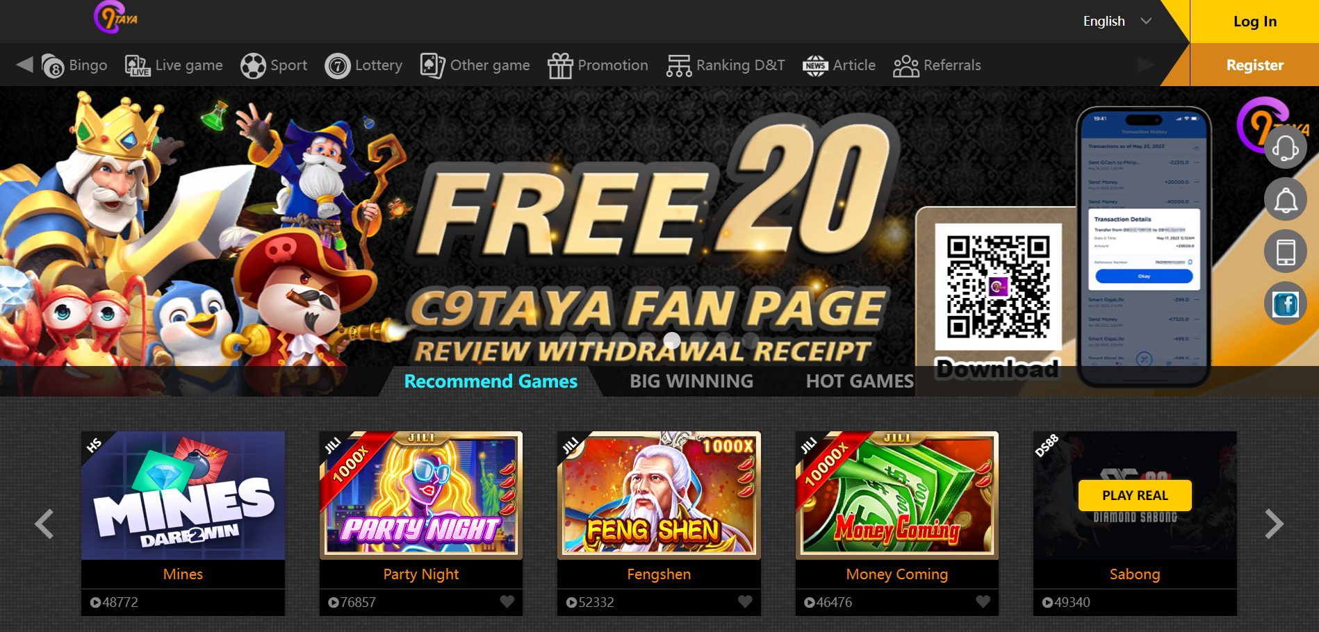 C9TAYA HP_C9taya Casino Online Gambling Comprehensive Guide