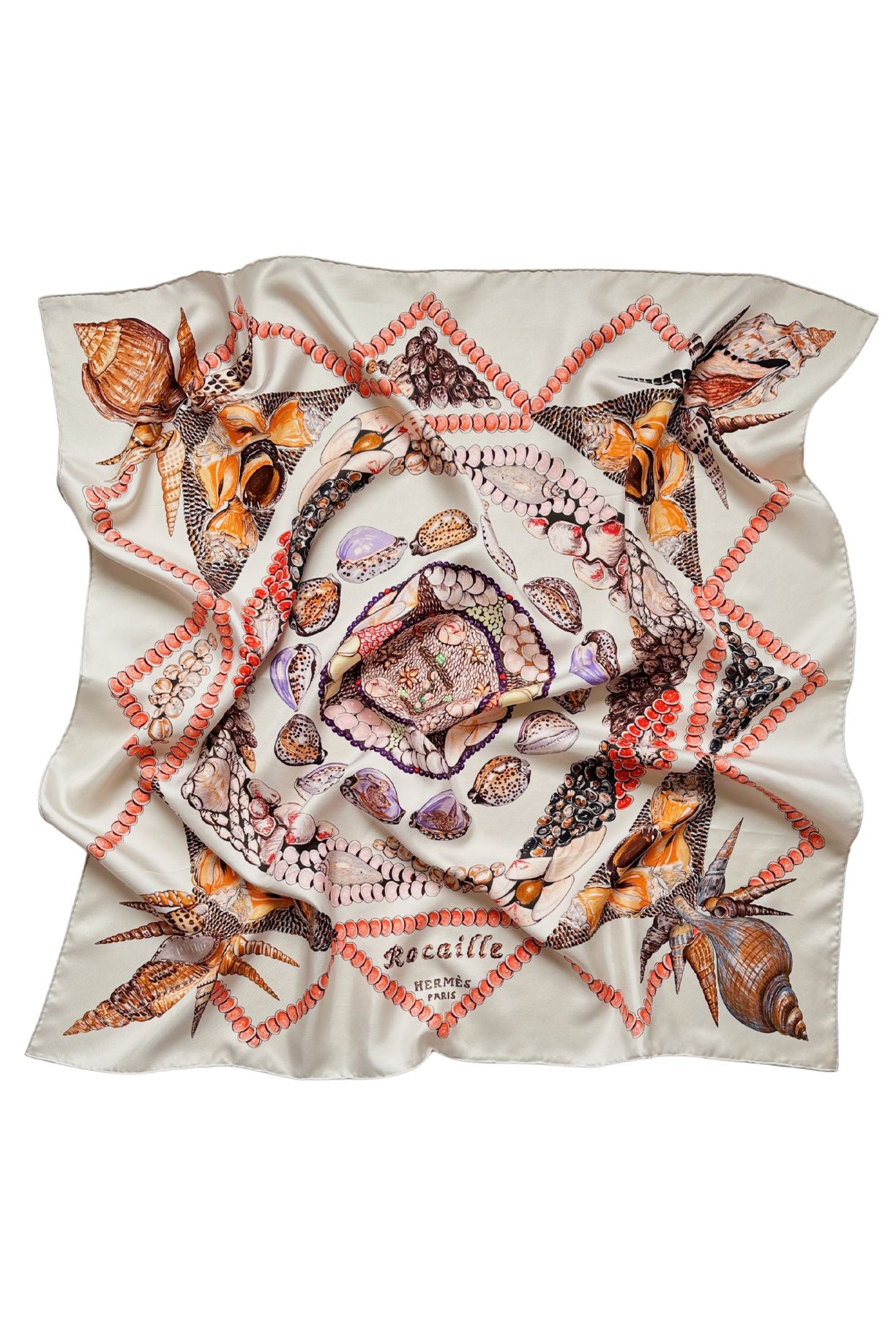 Vintage Hermès Shells Scarf - Jillian Bremer
