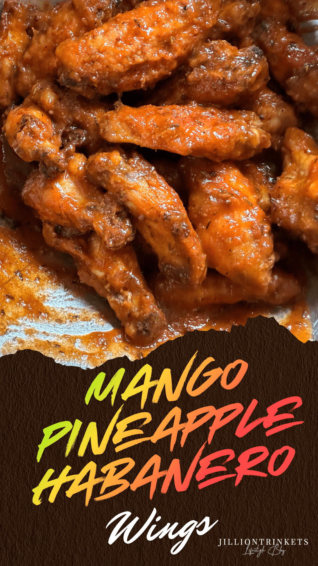 Mango Pineapple Habanero Wings