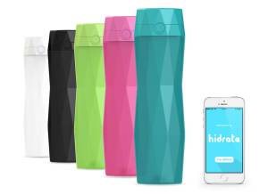 Hidrate water bottle and app