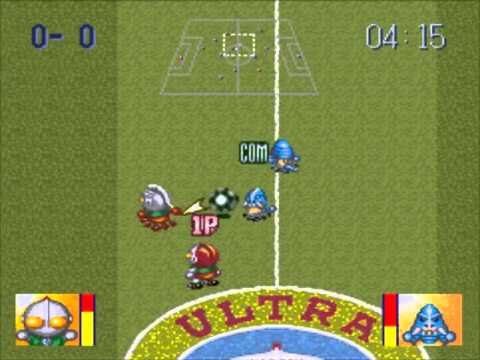 ウルトラリーグ 燃えろ サッカー大決戦 スーパーファミコン いっぱいゲームを楽しもう