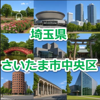 『埼玉県さいたま市中央区』の旅行前に現地をチェックしよう！