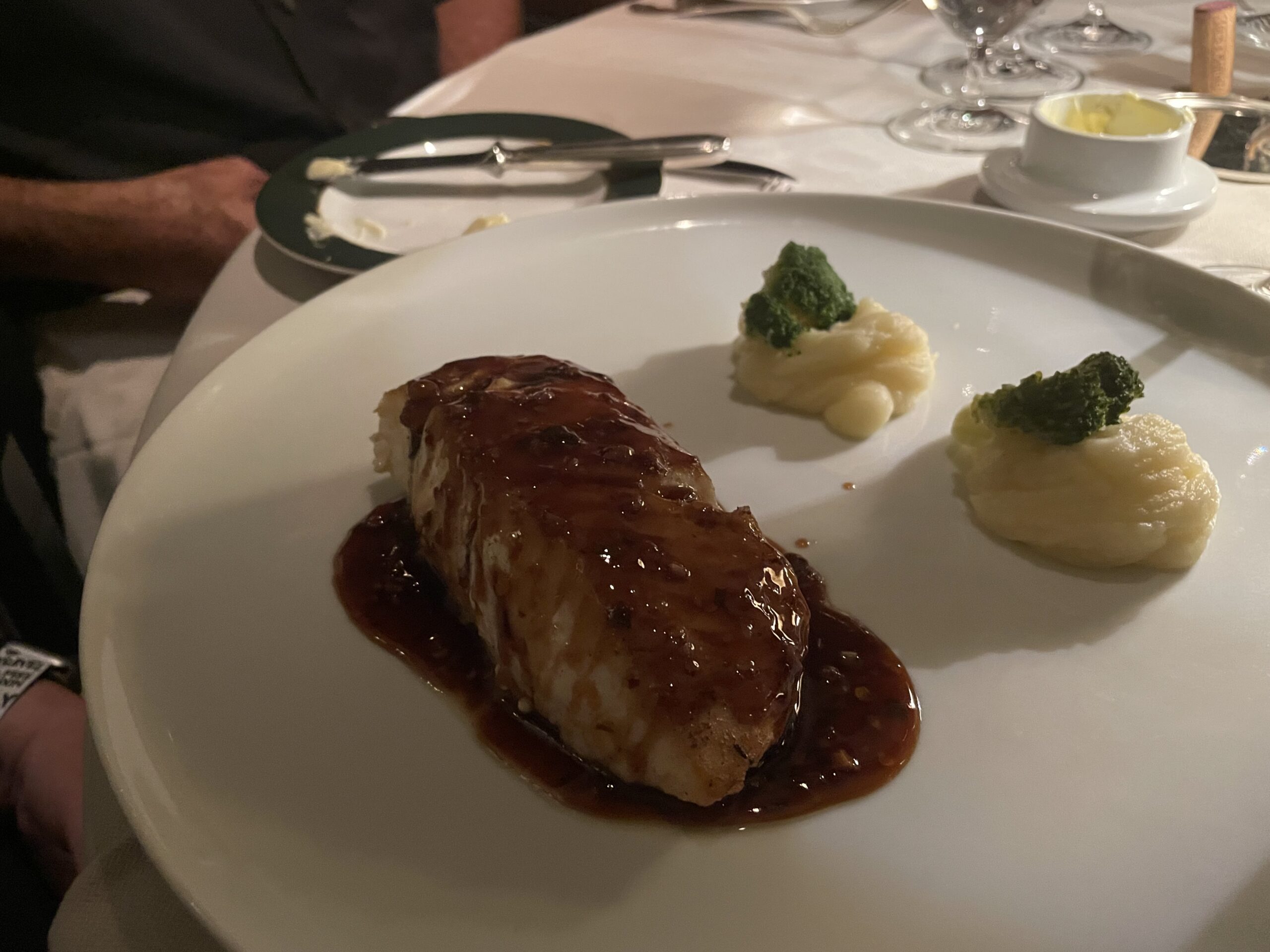 My brother's steak.
