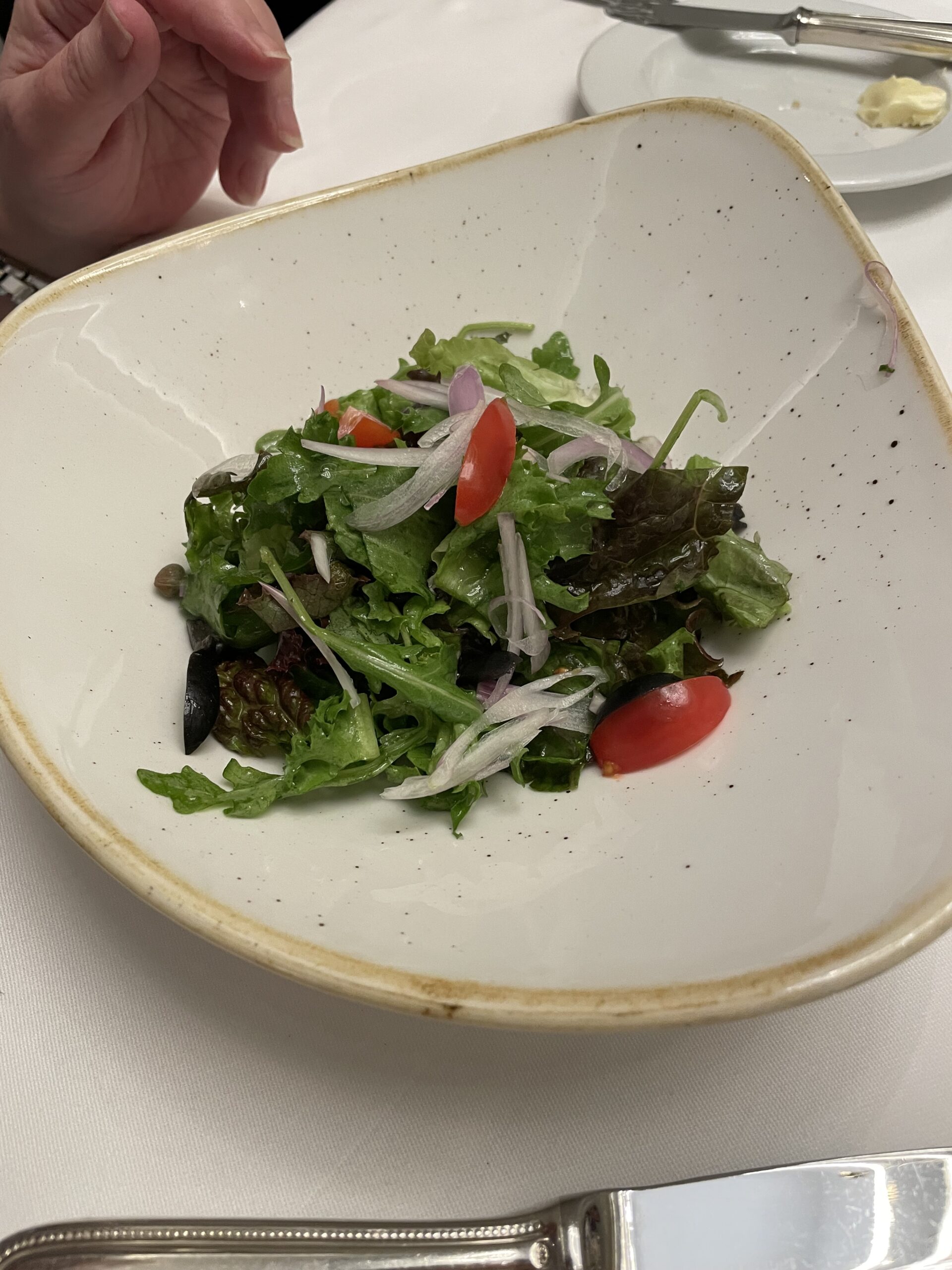 Most salads–unimaginative.