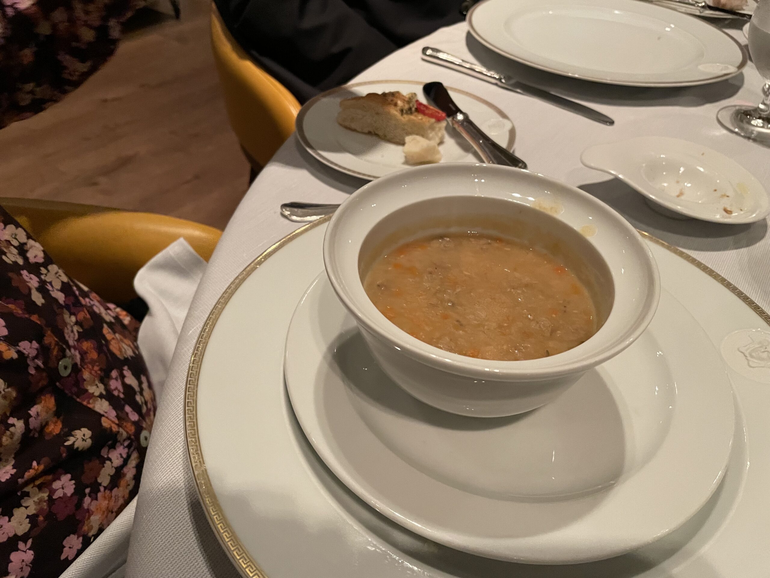 Kathleen's wonderful white bean soup