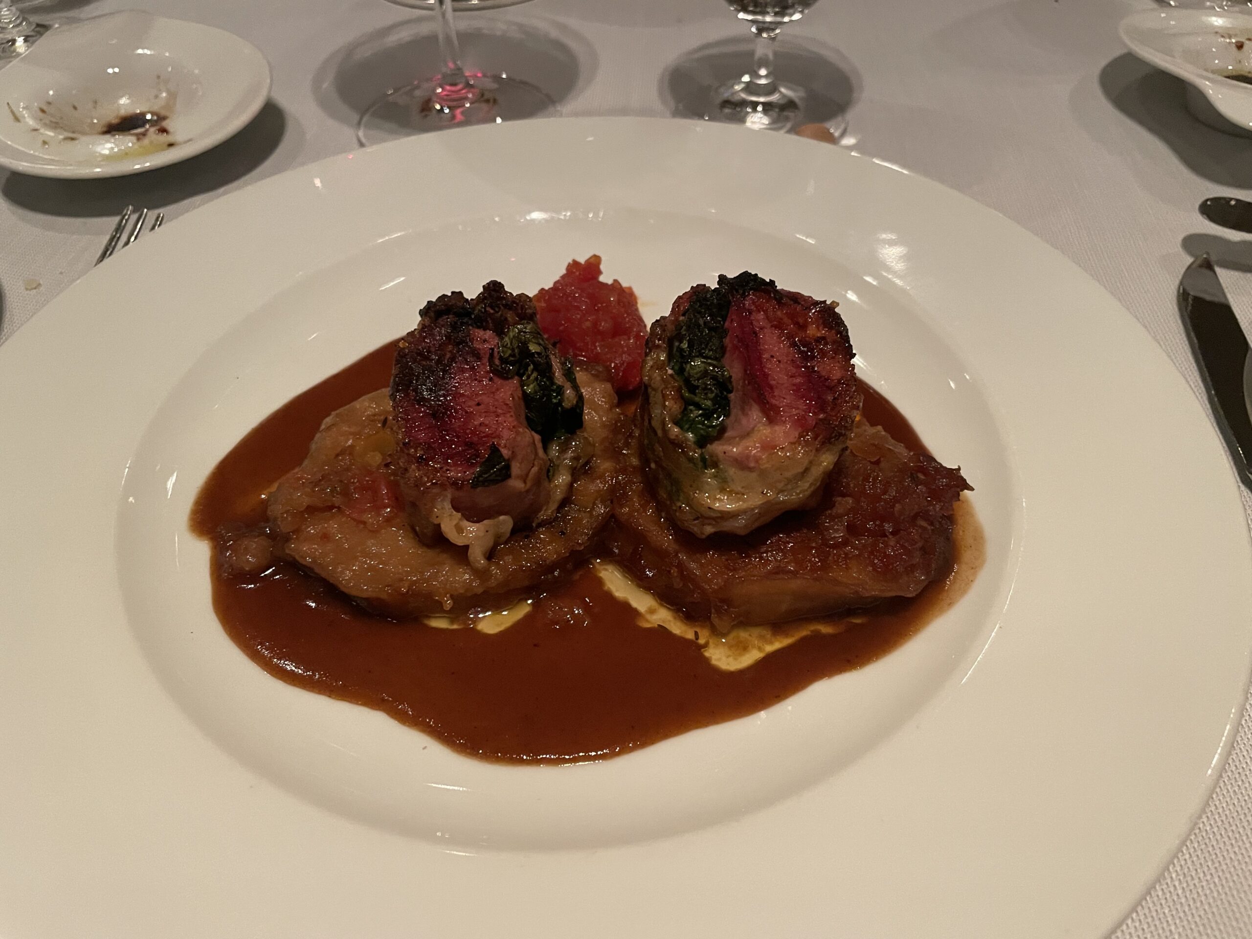 The AGNELLO ARROSTO. The best thing I ate on Vista.