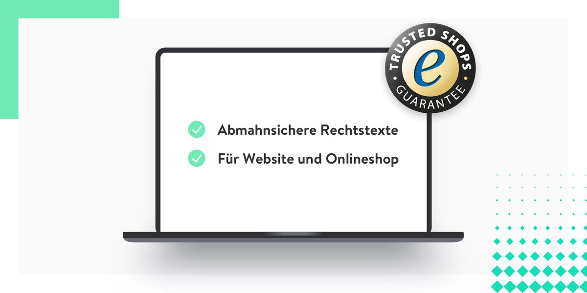 Der Rechtstexte-Manager von Jimdo und Trusted Shops