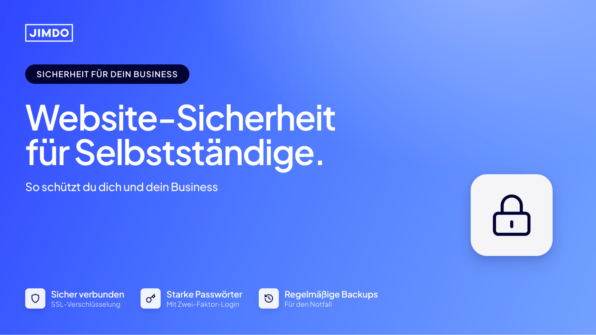 Website-Sicherheit für Selbstständige: so schützt du dich und dein Business
