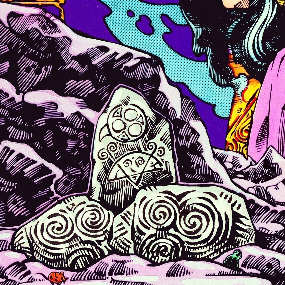 Newgrange style stones