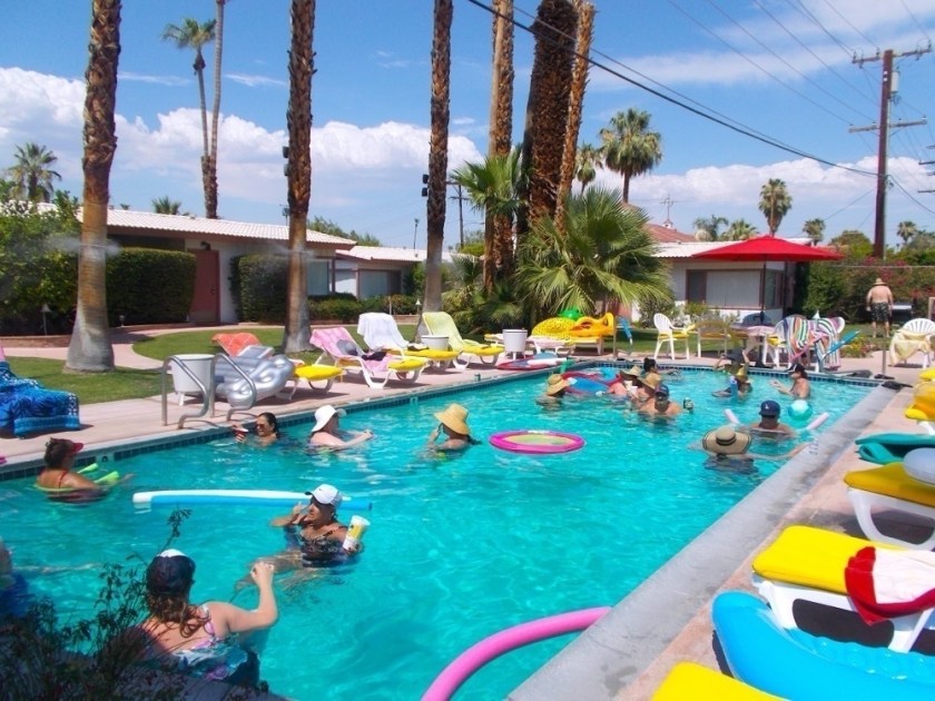 drift.jpeg a pool full of people drifting around.