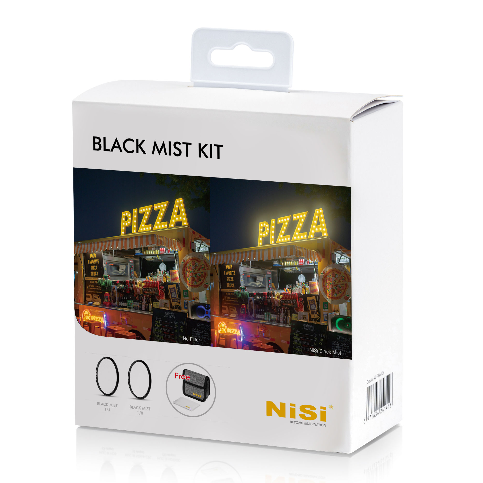 NiSi 58mm Black Mist Kit with 1/4, 1/8 and Case - Jim Patterson