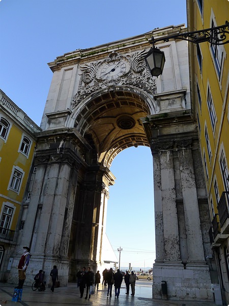 ［葡萄牙遊誌］Lisboa：商業廣場等．Praça do Comércio, Rua da Prata, etc.