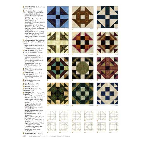 パッチワークThe Quilter's Album of Patchwork Quilter's Album of Patchwork Patterns – Jinny Beyer Studio