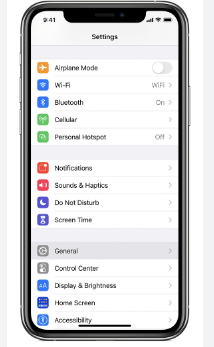 Check setting or check software before importing mobile