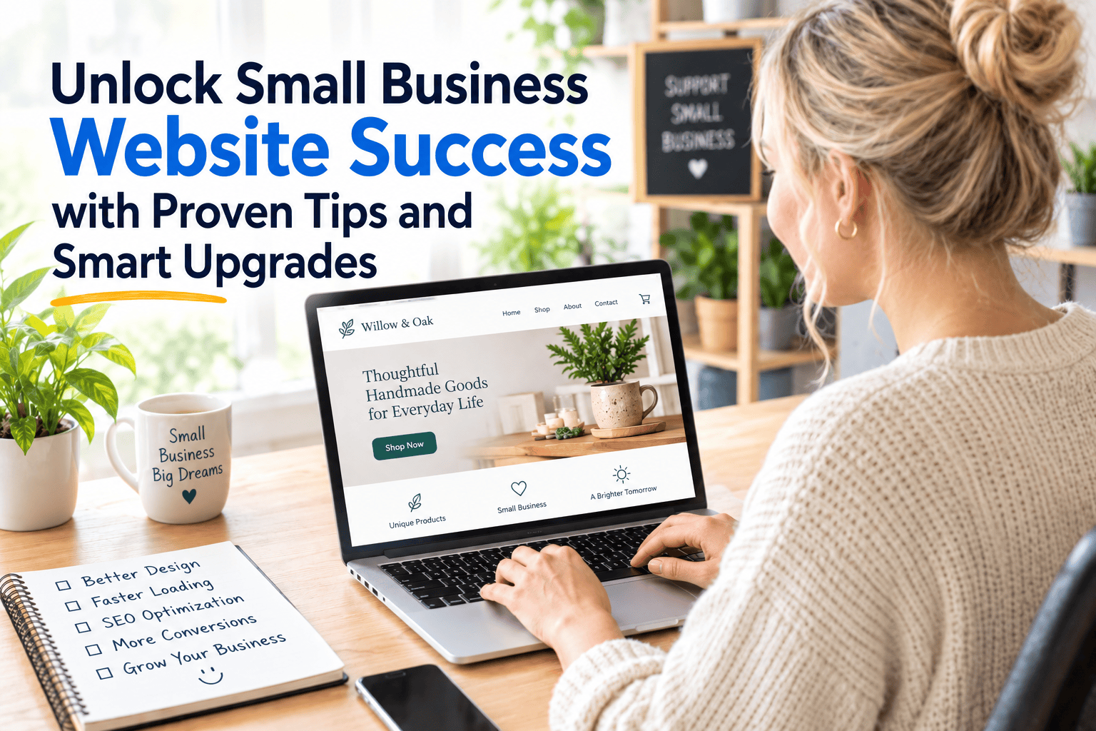 Unlock Small Business Website Success with Proven Tips and Smart Upgrades