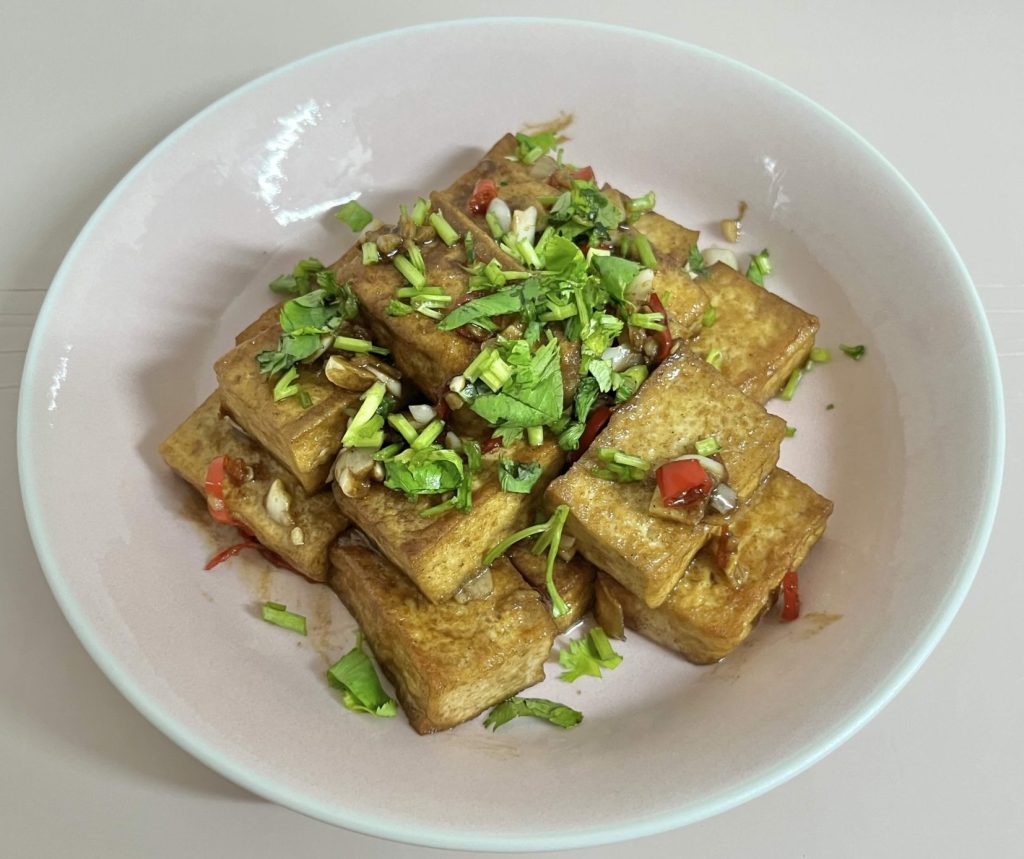 椒麻豆腐
