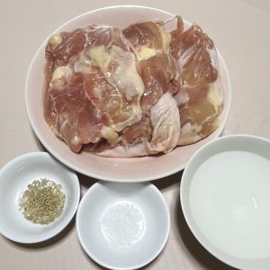 迷迭香雞腿排的材料