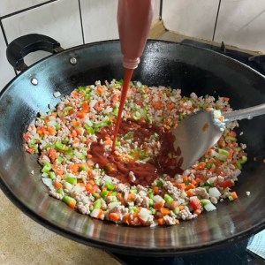 加番茄醬