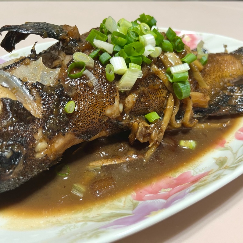鳳梨醬燒魚