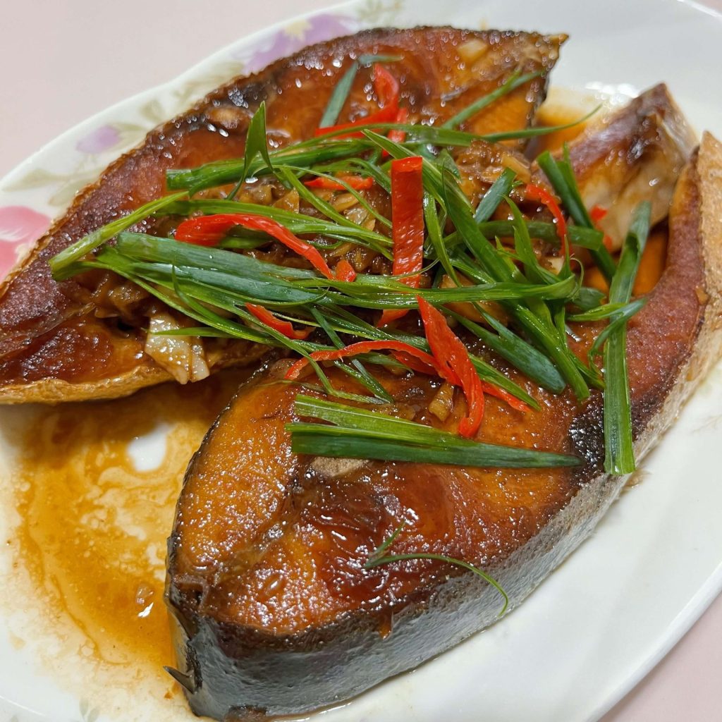 冬菜煎魚