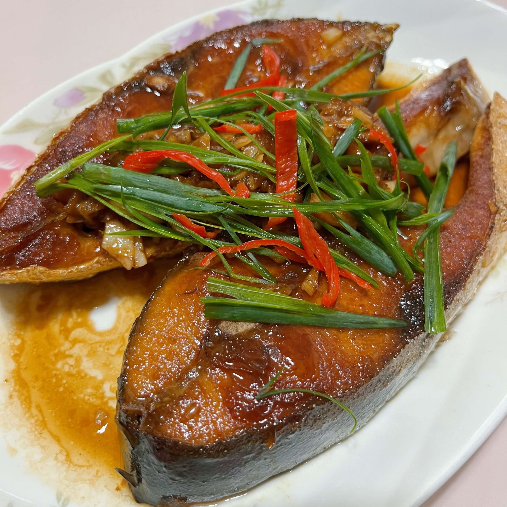 冬菜煎魚