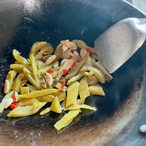 炒香配料
