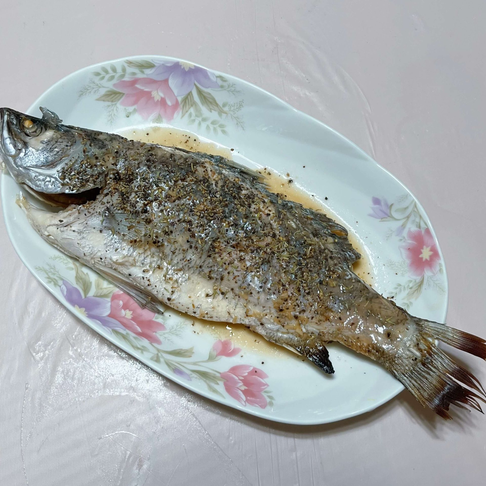 檸檬百里香烤魚