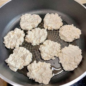 煎豆腐燕麥餅