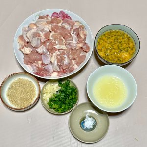 百香果雞丁材料