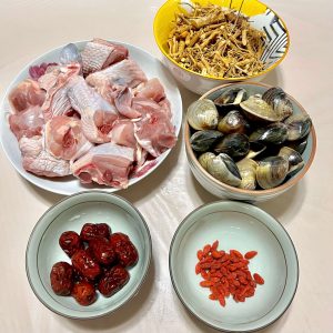 狗尾草雞湯材料