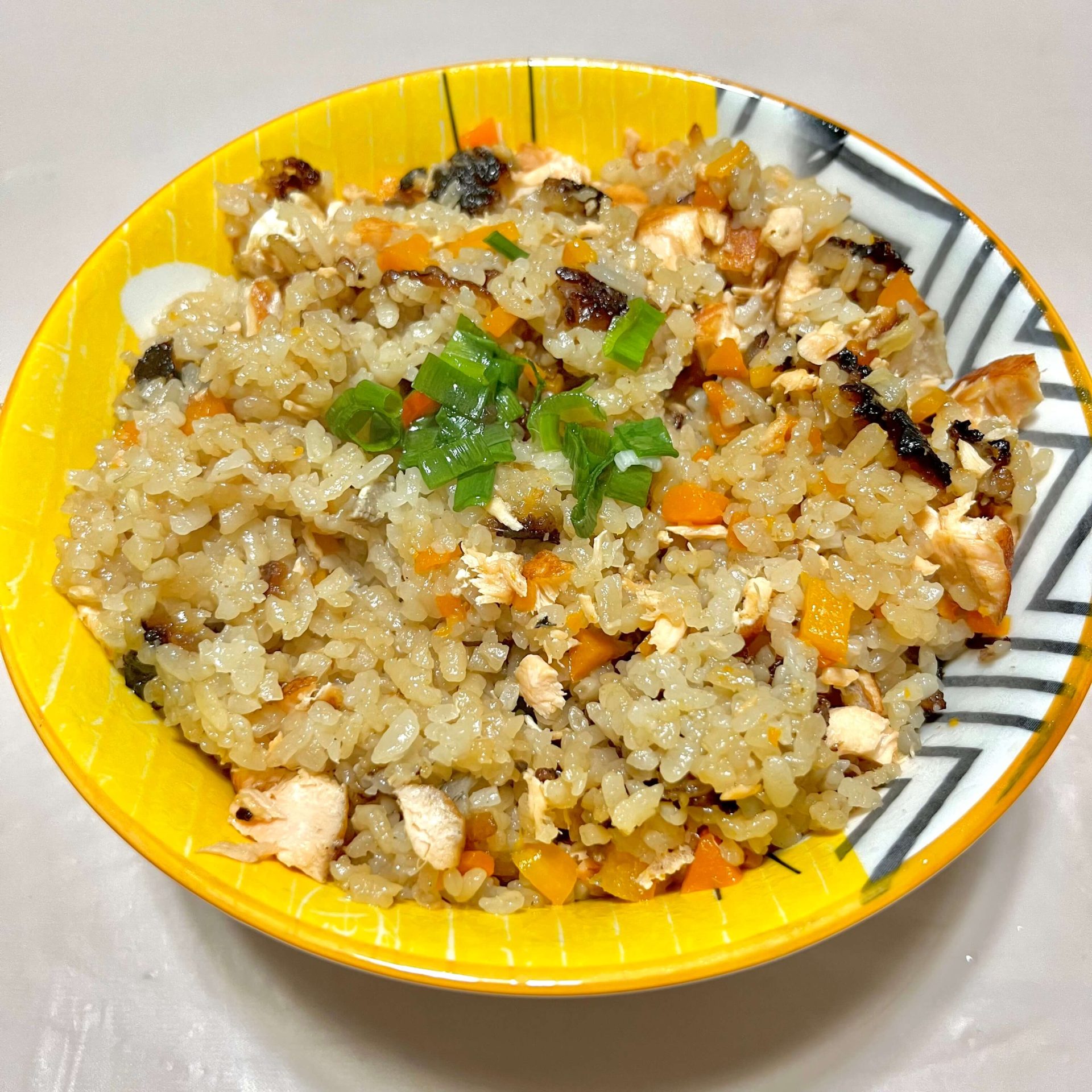 鮭魚香菇炊飯