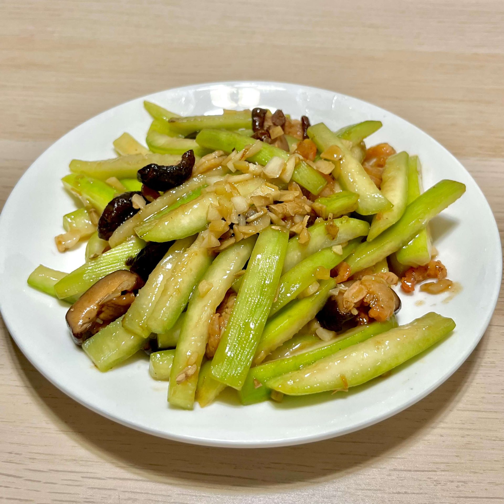 家常絲瓜小炒