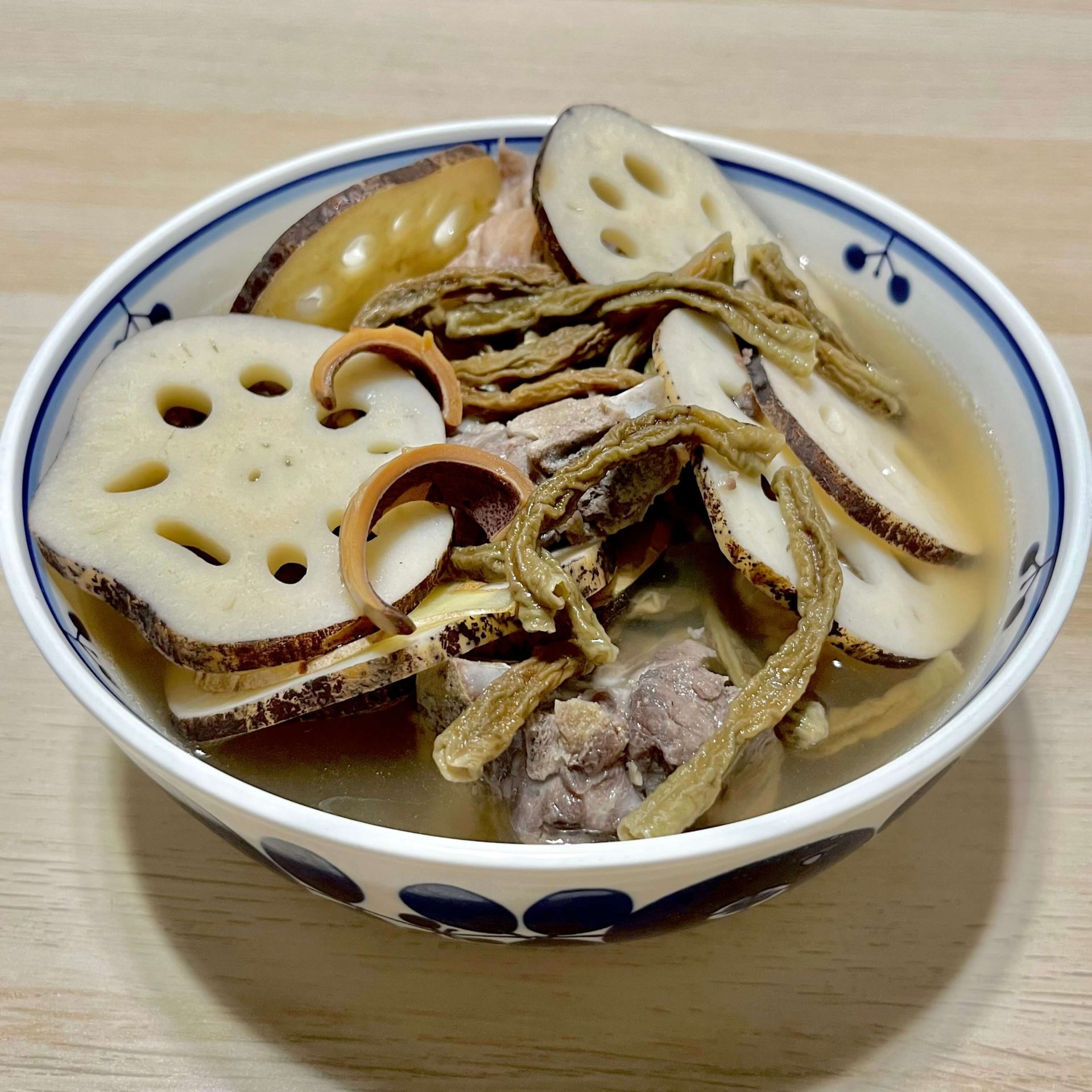 長豆蓮藕排骨湯