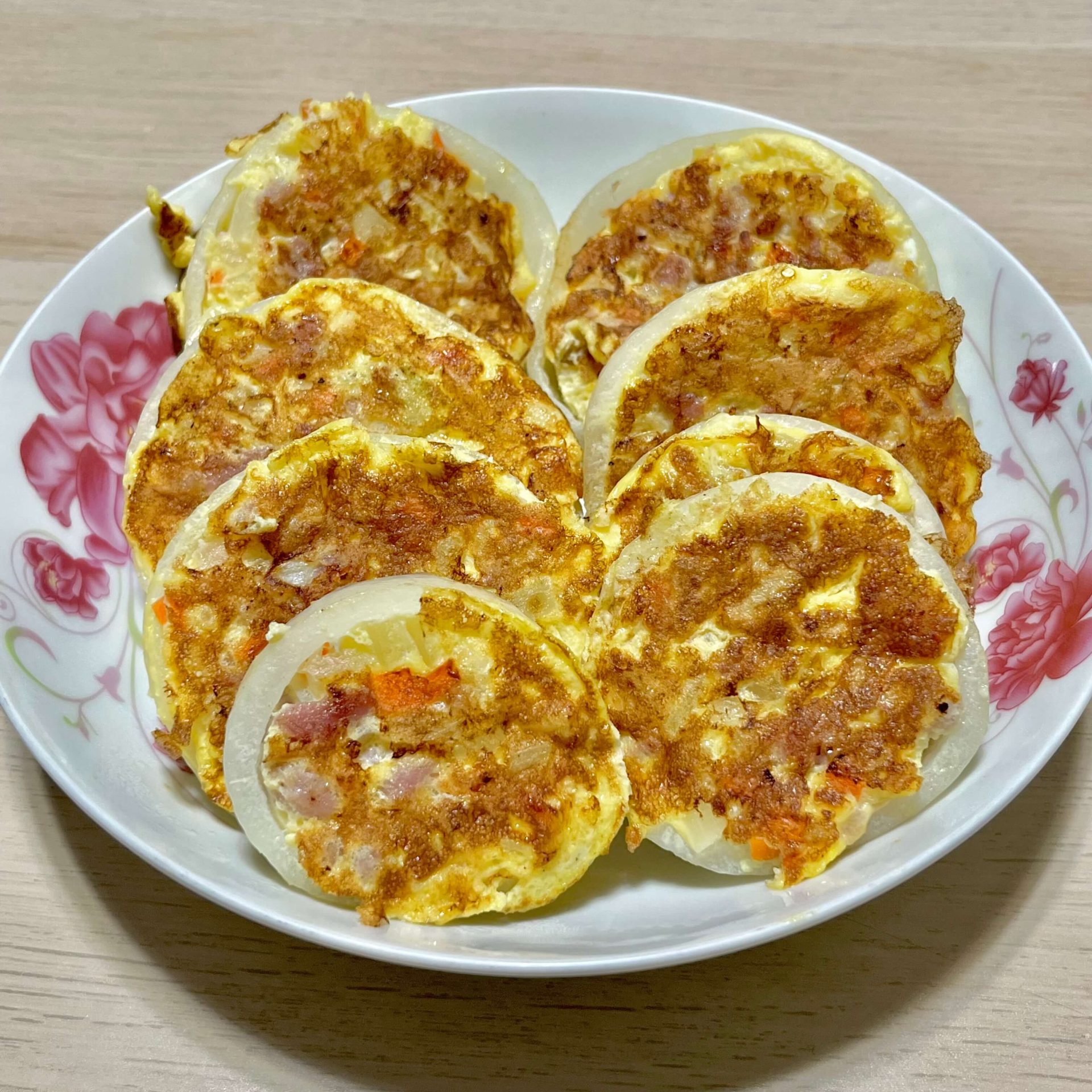 洋蔥圈煎餅