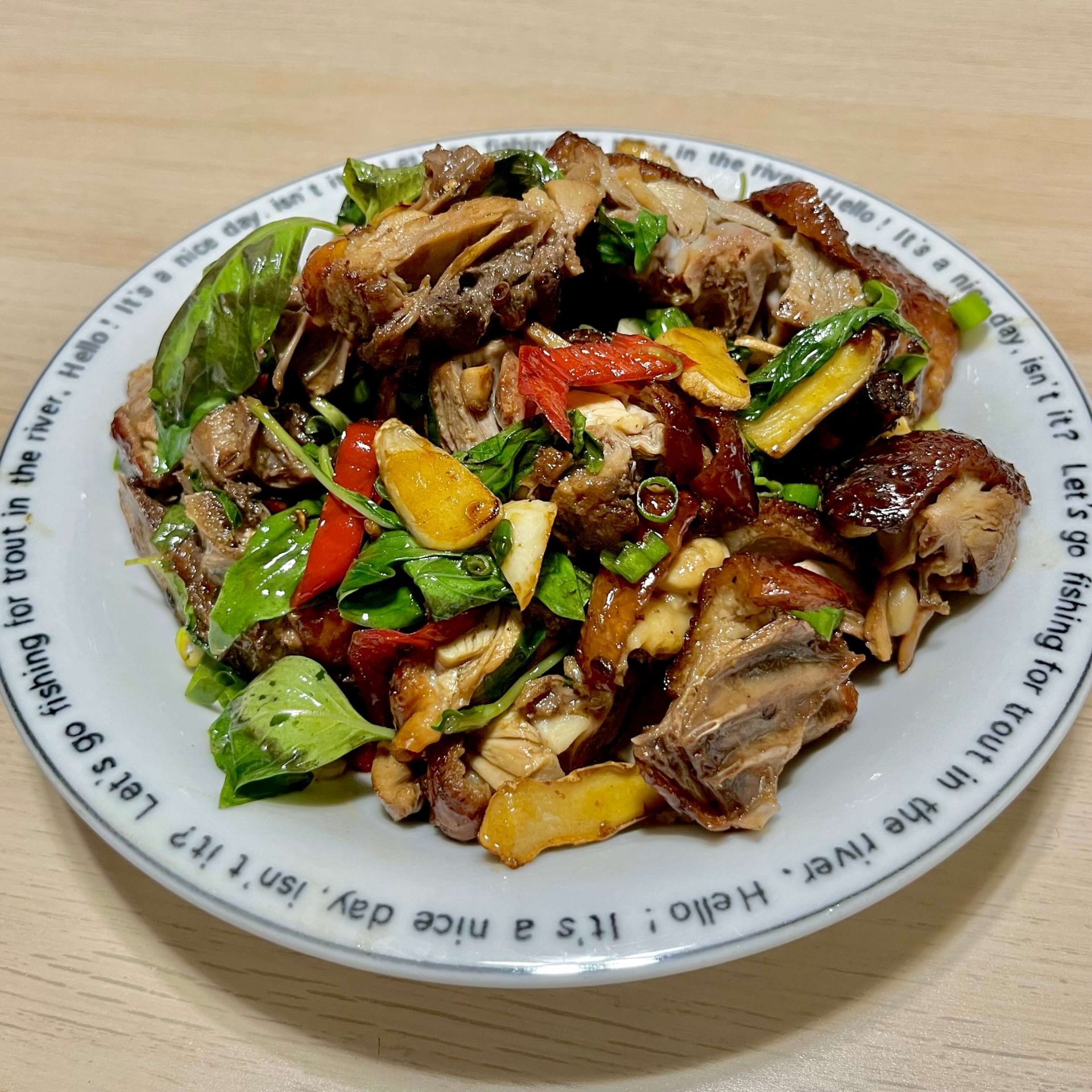 醬炒烤鴨