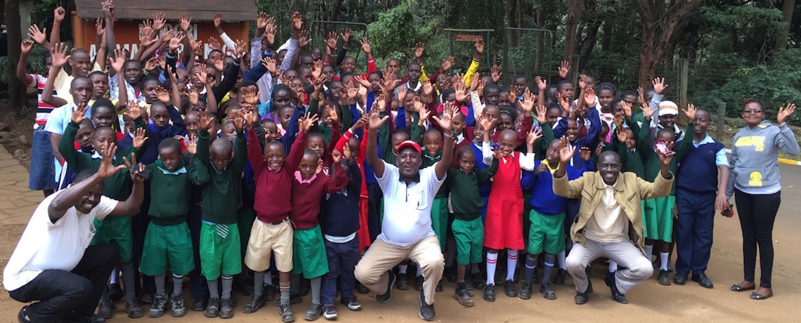 Jitegemee has arrived at Nairobi's Animal Orphanage!