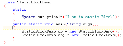 static Block Static Method Static Variable