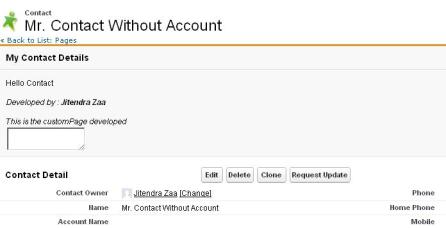 Overriding default button and link in Salesforce Overriding default button and link in Salesforce