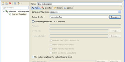 Hibernate Code Generation Wizard in Eclipse